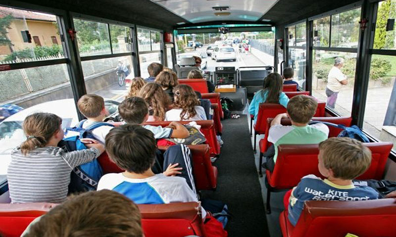 TRASPORTO SCOLASTICO DELLA SCUOLA SECONDARIA, PRIMARIA E PRIMARIA DI CASTELL’UMBERTO