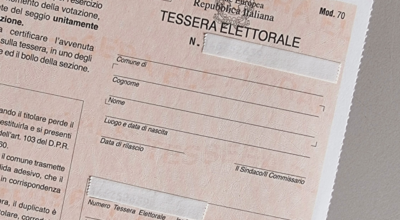 RINNOVO TESSERE ELETTORALI