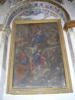 tela madonna degli angeli