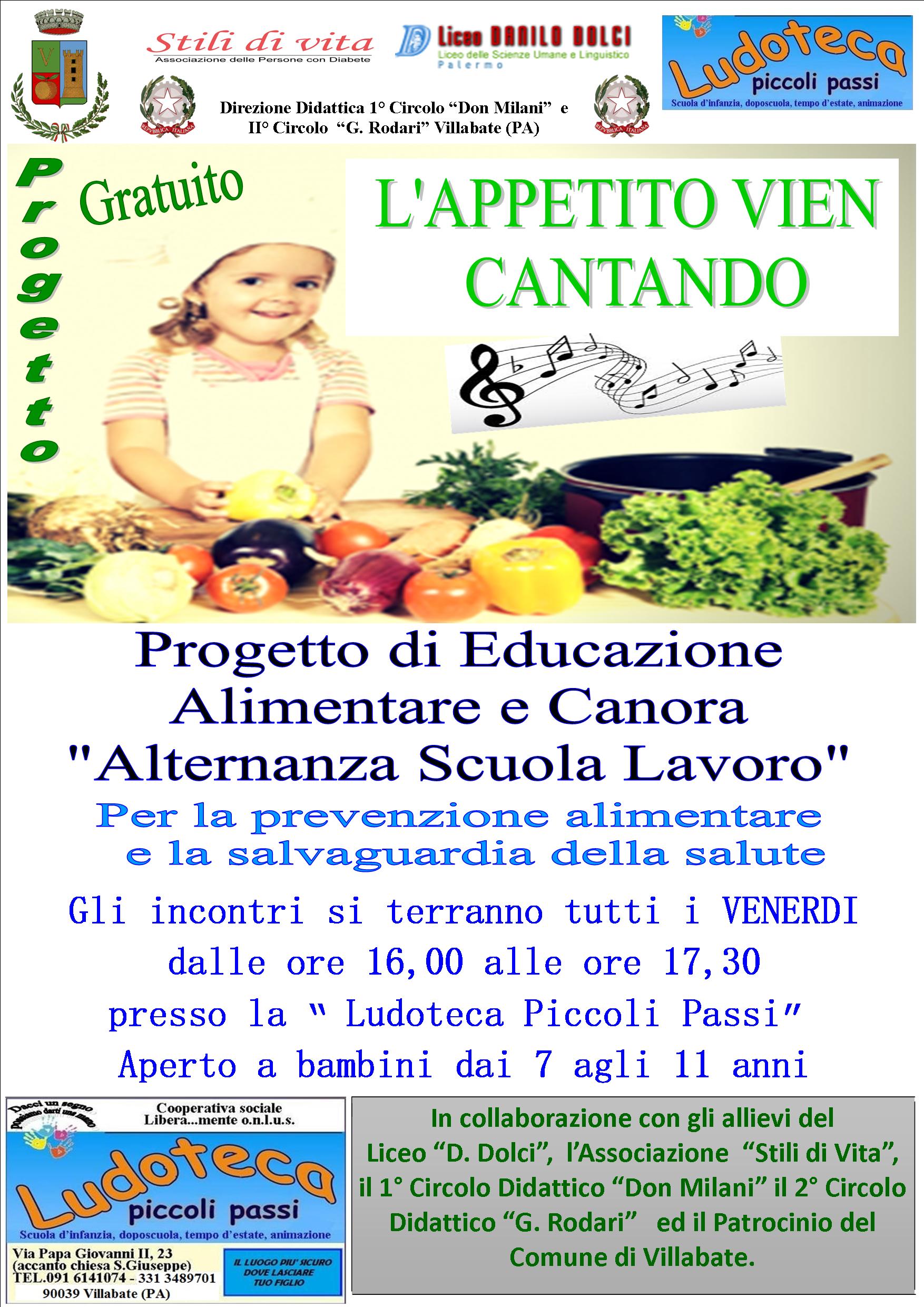 locandina progetto alimentare